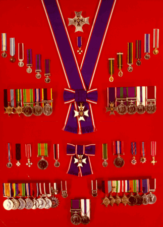medals showcase