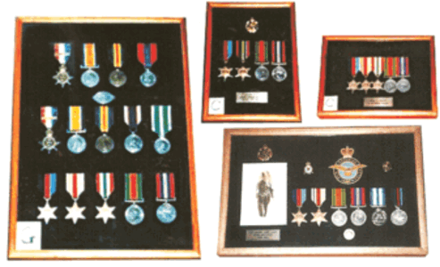 Medals Framed